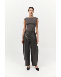 St. Agni - Leather Balloon Pants - Lyst