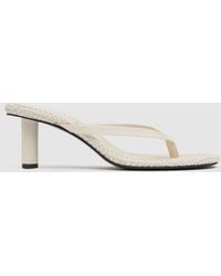 St. Agni - Woven Thong Heel - Lyst