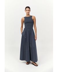 St. Agni - Bateau Cut Out Dress - Lyst