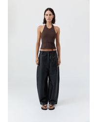 St. Agni - Soft Jersey Halter Top - Lyst