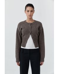 St. Agni - Wool Cardigan - Lyst