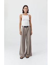 St. Agni - Square Neck Top - Lyst