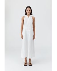 St. Agni - Halter Wrap Dress - Lyst