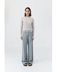 St. Agni - Merino Wool Slit Sleeve Sweater - Lyst