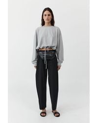 St. Agni - Drawstring Long Sleeve Top - Lyst