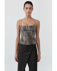 St. Agni - Savannah Silk Cami - Lyst