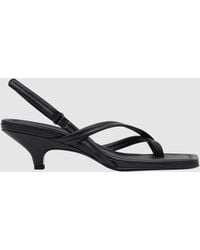 St. Agni - Cross Detail Heel - Lyst