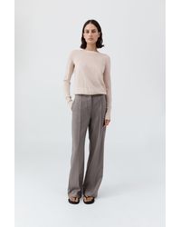 St. Agni - Merino Wool Slit Sleeve Sweater - Lyst