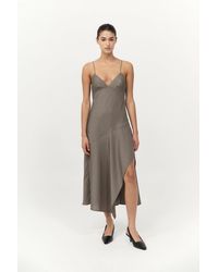 St. Agni - Asymmetric Slip Dress - Lyst