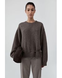 St. Agni - Wool Crew Neck Jumper - Lyst