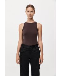 St. Agni - Organic Cotton Bateau Tank - Lyst