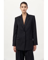 St. Agni - Split Back Blazer - Lyst