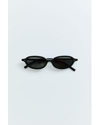 St. Agni - 90S Slim Oval Sunglasses - Lyst
