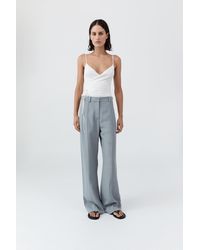 St. Agni - Ballerina Wrap Knit Top - Lyst