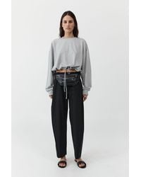 St. Agni - Drawstring Long Sleeve Top - Lyst