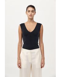 St. Agni - 90S Cupro Top - Lyst