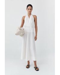 St. Agni - Halter Circle Hem Dress - Lyst