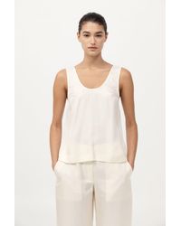 St. Agni - Jordan Button Up Top - Lyst