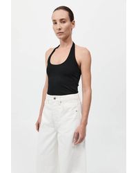 St. Agni - Rib Halter Top - Lyst