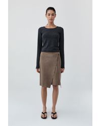 St. Agni - Fine Merino Wool Long Sleeve Top - Lyst