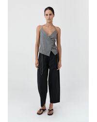 St. Agni - Fine Rouleau Crop Pants - Lyst