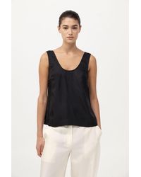 St. Agni - Jordan Button Up Top - Lyst