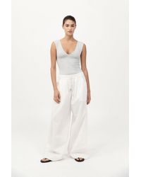 St. Agni - 90S Cupro Top - Lyst