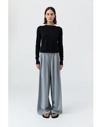 St. Agni - Merino Wool Slit Sleeve Sweater - Lyst