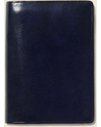 Il Bussetto Bi-fold Card Case - Navy - Blue