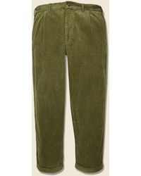 alex mill rugged cord pleated pant