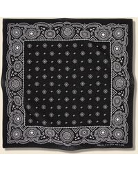 Givenchy Printed Cotton Bandana in Black for Men Mens Accessories Scarves and mufflers 