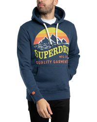 Superdry - Great Outdoors Relaxed Pullover Hoodie - Lyst