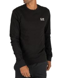 EA7 Logo Sweatshirt - Black
