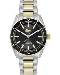 Lacoste - Boston Steel Watch - Lyst