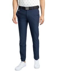 Lacoste - Slim Fit Golf Trousers - Lyst