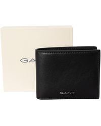GANT - Leather Bifold Wallet - Lyst