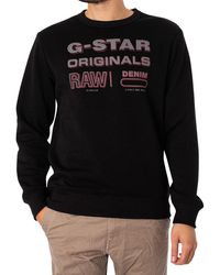 G-Star RAW Sweatshirts for Men | Online Sale up to 67% off | Lyst