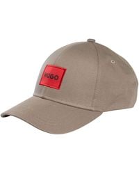 HUGO - Box Logo Baseball Cap - Lyst