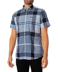 Barbour - Doughill Tailored Short Sleeved Shirt - Lyst