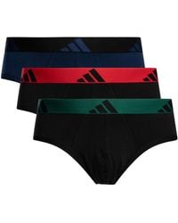 adidas - 3 Pack Active Flex Cotton Briefs - Lyst