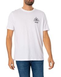 HUGO - Dedico Graphic T-shirt - Lyst