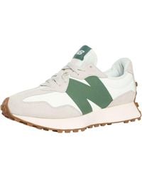 New Balance - 327 Leather Trainers - Lyst