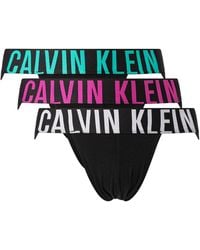 Calvin Klein - 3 Pack Intense Power Jock Straps - Lyst
