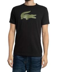 Lacoste - Ultra Dry Logo Sport T-shirt - Lyst