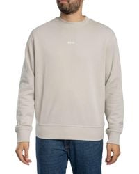 BOSS - Wesmallcrew Sweatshirt - Lyst
