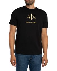 ARMANI EXCHANGE - Slim Graphic T-Shirt - Lyst