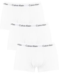 Calvin Klein - 3 Pack Low Rise Trunks - Lyst