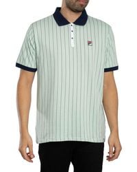 Fila - Bb1 Classic Vintage Stripe Polo Shirt - Lyst
