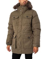 Superdry - Chinook Faux Fur Parka Jacket - Lyst