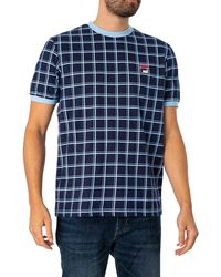 Fila - Freddie Check T-shirt - Lyst